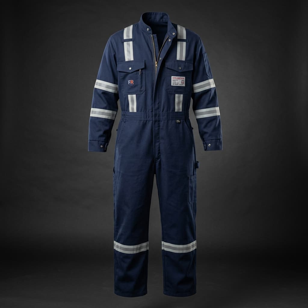 Flame-Resistant Coverall