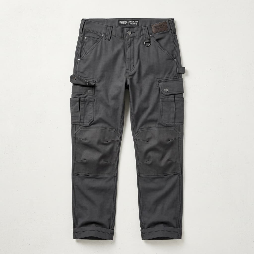 Heavy-Duty Industrial Cargo Work Pants