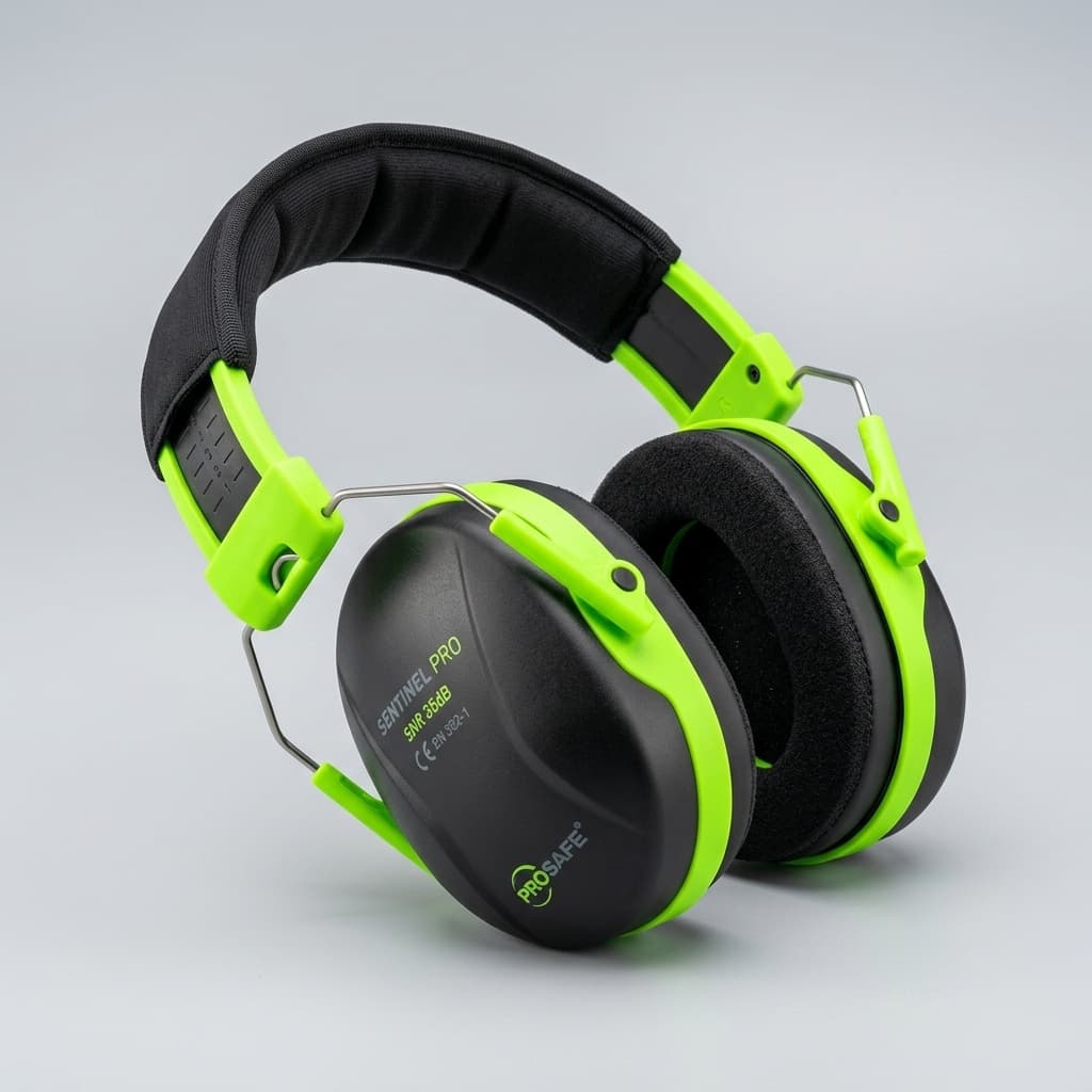 Industrial SNR 34dB Noise-Reduction Earmuffs