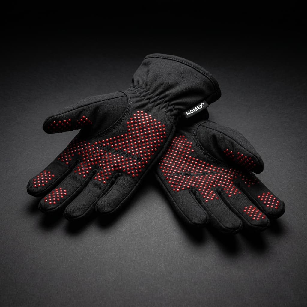 Fireproof Auto Racing Gloves